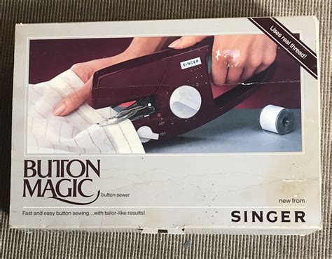Simplify Your Sewing Projects with the Singer Button Magic